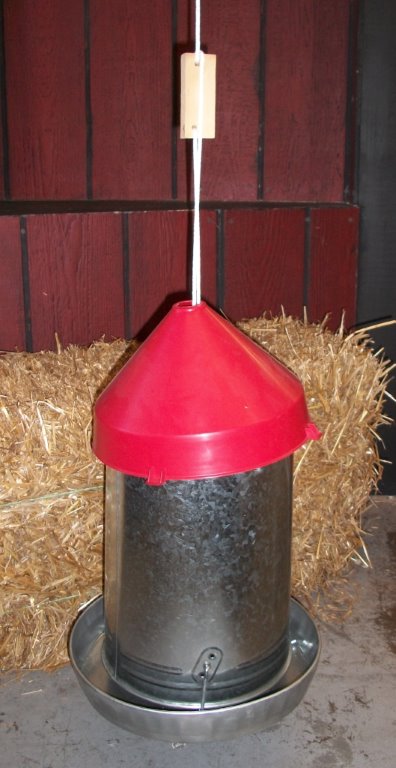30lb Galvanized Hanging Feeder Package Cackle Hatchery