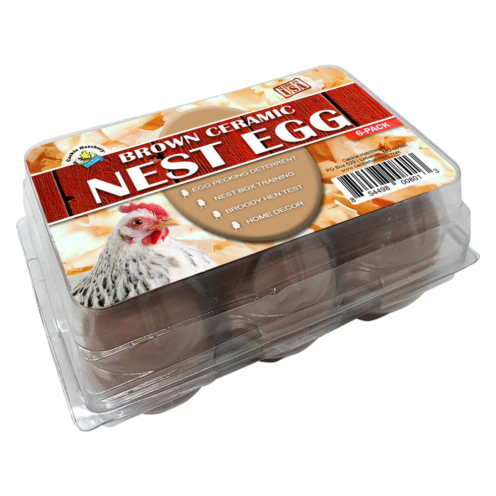 Ceramic Nest Eggs 6 Pack Cackle Hatchery