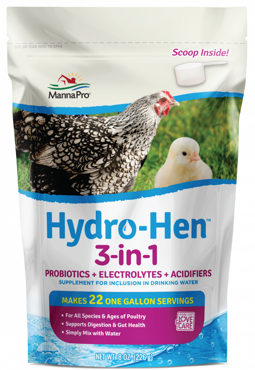 HydroHen 3in1 Water Supplement Cackle Hatchery