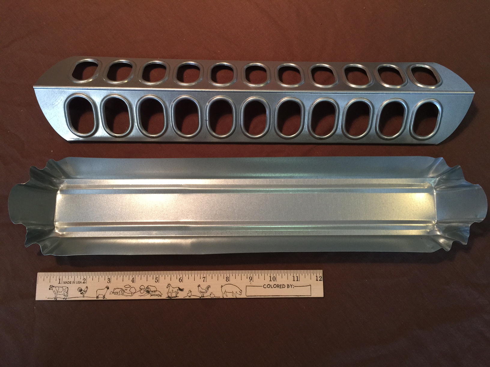 18 Inch Chick Feeder Galvanized Steel | Cackle Hatchery