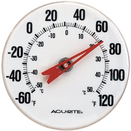 8.875 x 2.25 Wall Thermometer