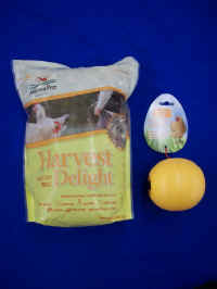Harvest Poultry Treat Delight and Ball Toy