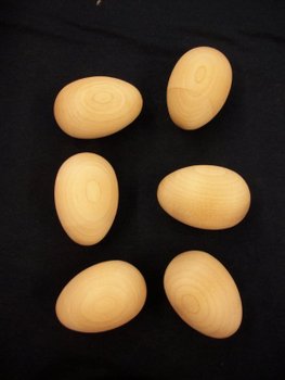 Wooden Hen Eggs