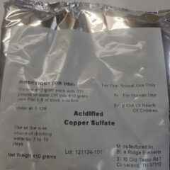 Acidified Copper Sulfate