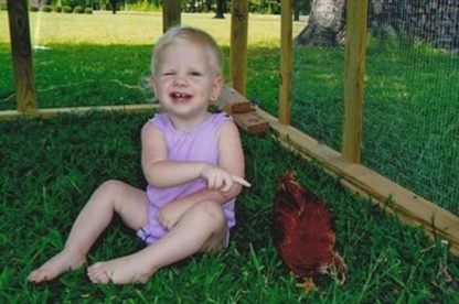 2012 Runner Up Baby and chick: Everyone at our house loves chickens!