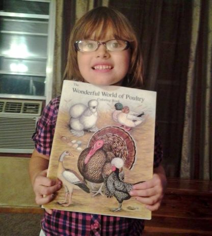 The Wonderful World of Poultry Coloring Book by Diane Jacky-4422