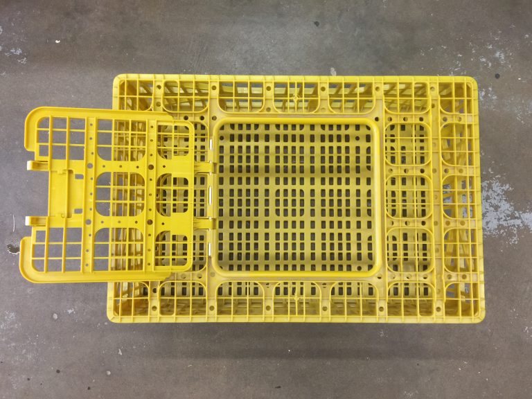 Crate/Coop 12- 1 Yellow Transport Crate/Coop-2886
