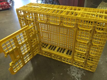 Crate/Coop 12- 1 Yellow Transport Crate/Coop-2883