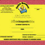 $25.00 Gift Certificate