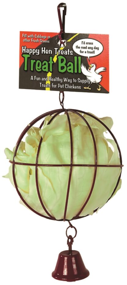 Treat Ball - "World's First Toy for Pet Chickens!"