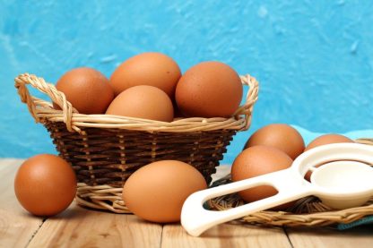 Salmon Faverolle Chicken Eggs