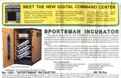 Sportsman Incubator