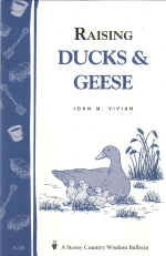 Raising Ducks & Geese by John M. Vivian