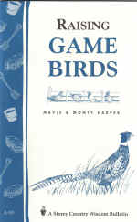 Raising Game Birds by Mavis A Monty Harper