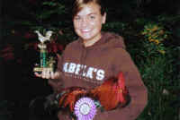 Thank you Cackle Hatchery®® ! Morgan County Fair - July 31, 2009 Reserve Champion Cock (Welsummer Chicken) Thanks, McKenzie Brown, Henley, MO.