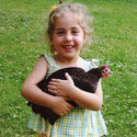 Girl with Chicken