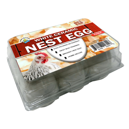 Ceramic Nest Eggs – 6 Pack