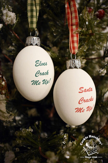 Cackle Christmas Ornaments