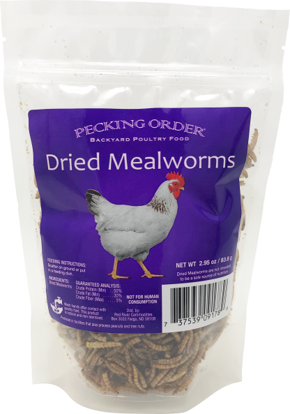 Pecking Order® Dried Mealworms