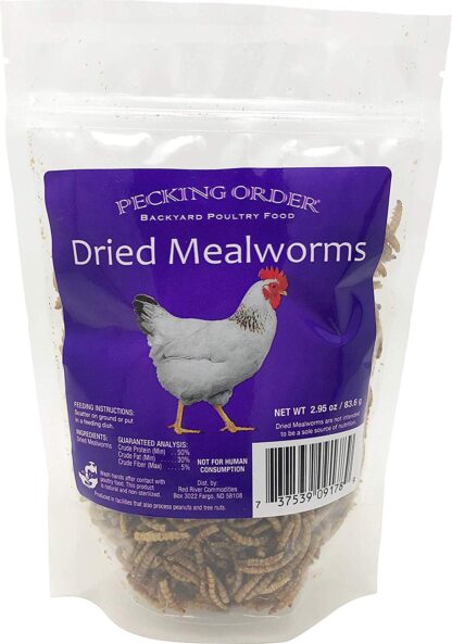 Pecking Order Dried Mealworms