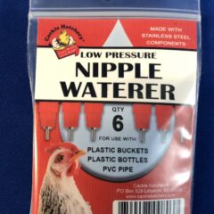 Low Pressure Nipple Waterer 6-Pack