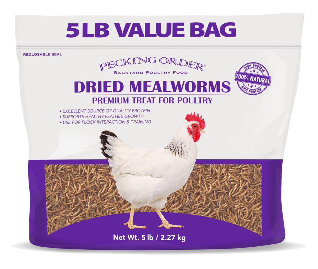 Pecking Order Dried Mealworms 5 LB Cackle Hatchery®