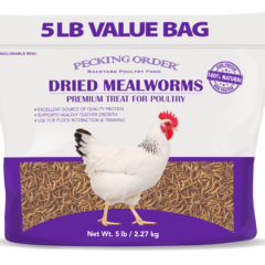 Pecking Order Dried Mealworms 5 LB