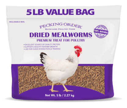 Pecking Order Dried Mealworms 5 LB