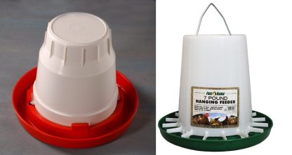 1 Gallon Waterer/7lb Hanging Feeder Combo