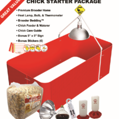 Cackle's Premium Brooder Chick Starter Package