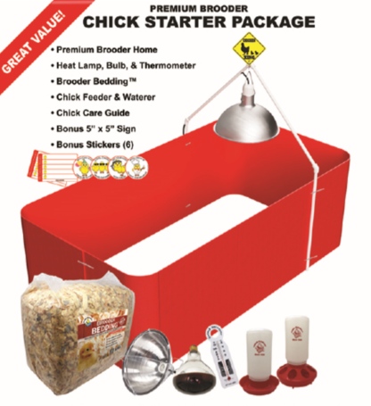 Cackle's Premium Brooder Chick Starter Package