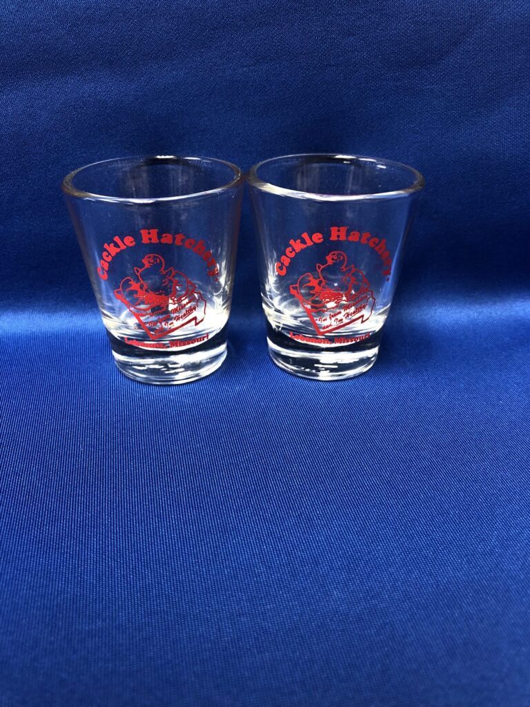 Cackle Hatchery Shot Glasses