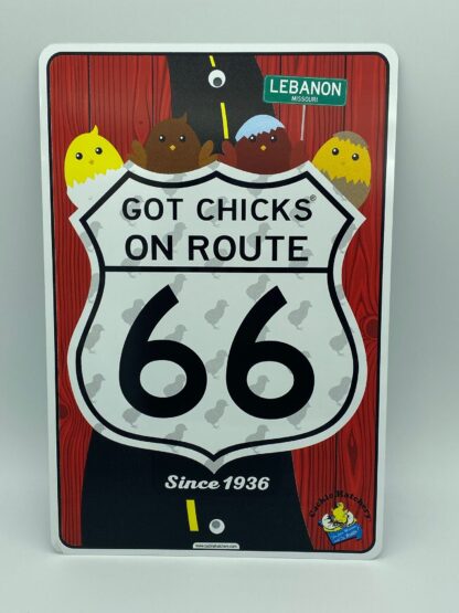 Got Chicks® on Route 66 Sign