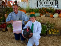 2013 $100 Prize Winner for Best of Breed San Benito County Fair Turkey