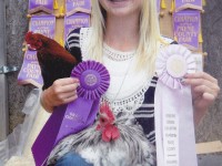 Kid with Award Winning Chicken