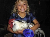 Girl with Chicken