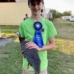 Boy With Award Winning Chicken