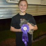 Girl With Award Winning Chicken