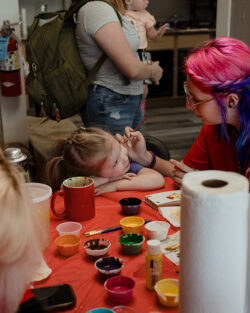 Cackle Annual Festival Gallery - Face Painting