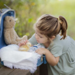 Rowena Parr - girl taking care of baby chick